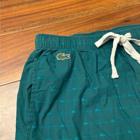 Lacoste green pajama pants - Picture 5 of 7